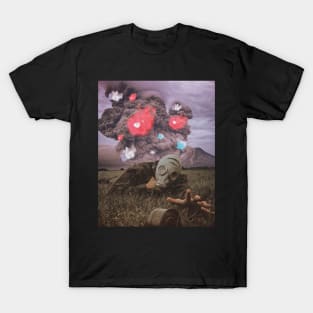 Social Media Instagram Surreal "Modern Warfare" Art by Cult Class T-Shirt